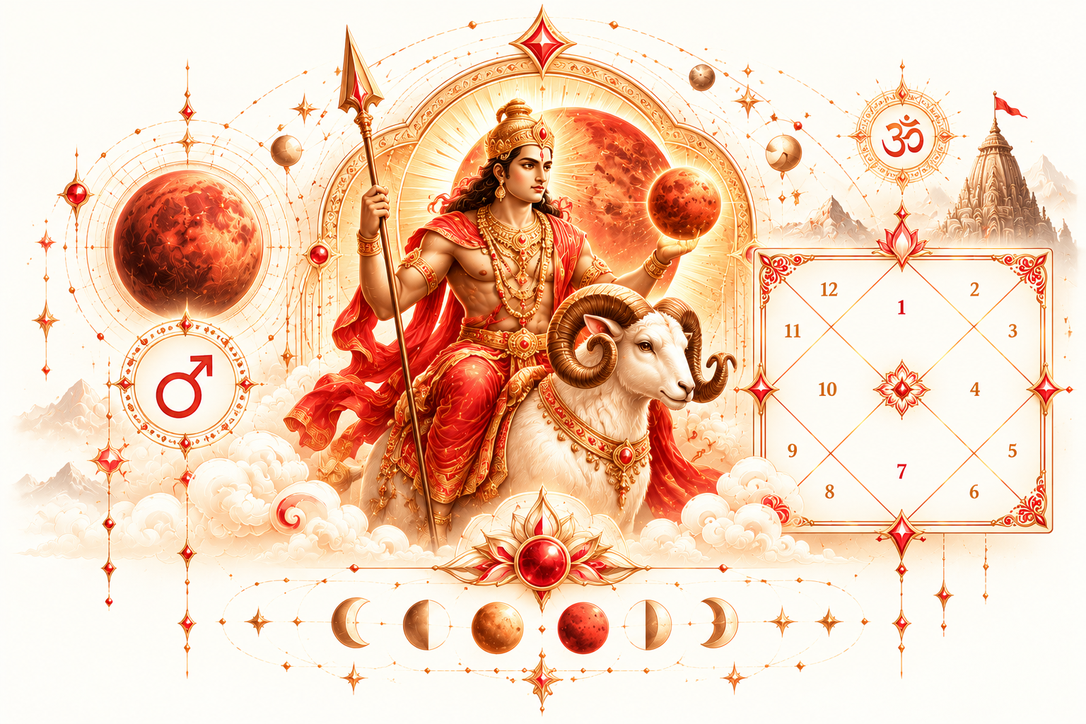 Demystifying Mangal Dosha: Parashari Truths, Cancellations & Upayas